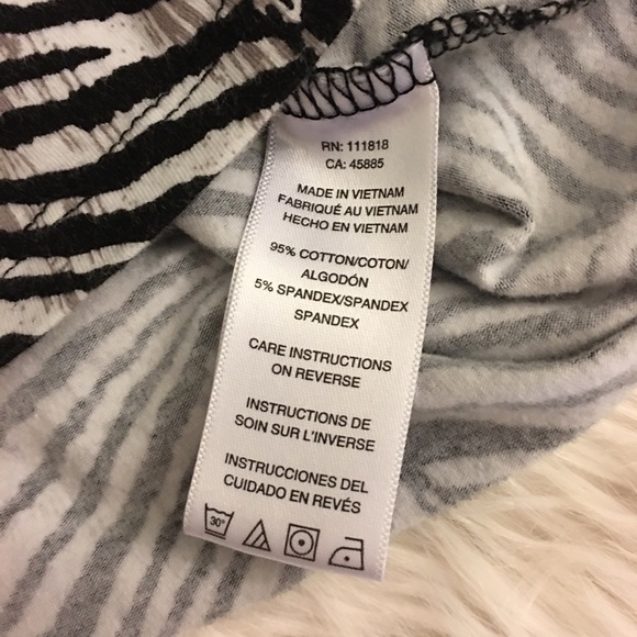 MIchael Kors | Zebra print top | has bling!! - Picture 7 of 8